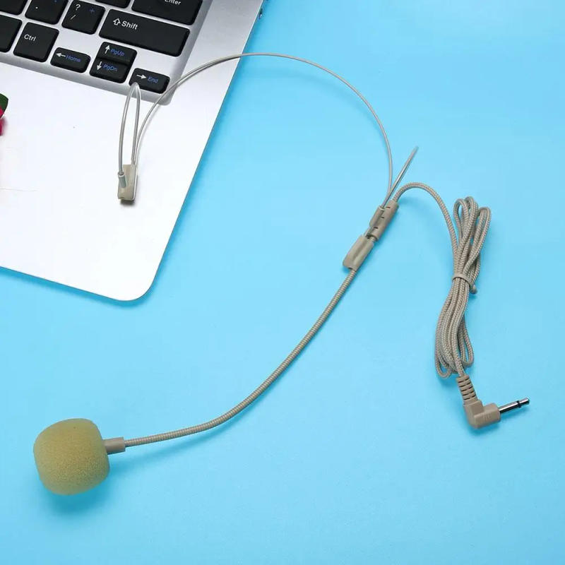 Description Picture 6 of itemHeadset Invisible Headworn Microphone Teacher Tour Guide Performance Head Microphone for Stage Loudspeakers Voice Amplifier TV