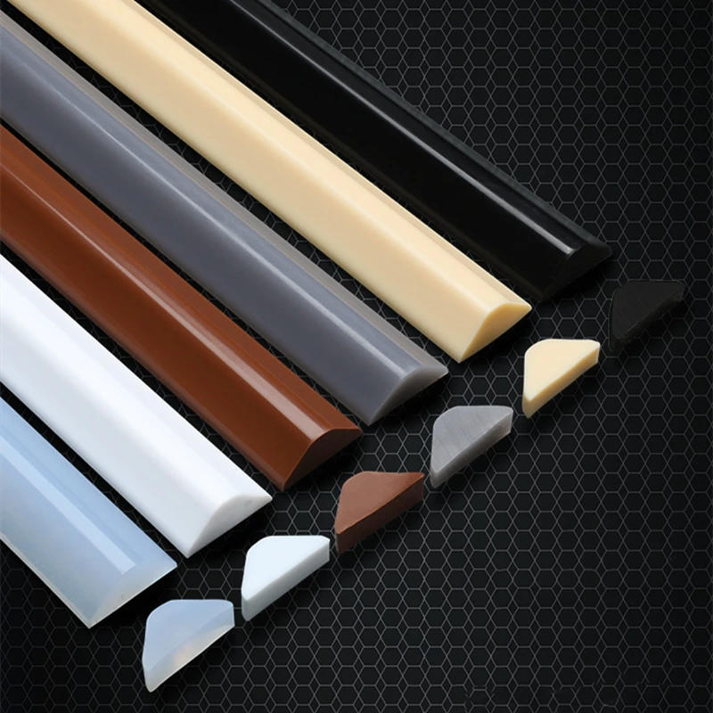 Description Picture 3 of item50cm-200cm Silicone Bathroom Water Stopper Blocker Shower rubber Dam Dry and Wet Separation Flood Barrier Door Bottom Seal Strip