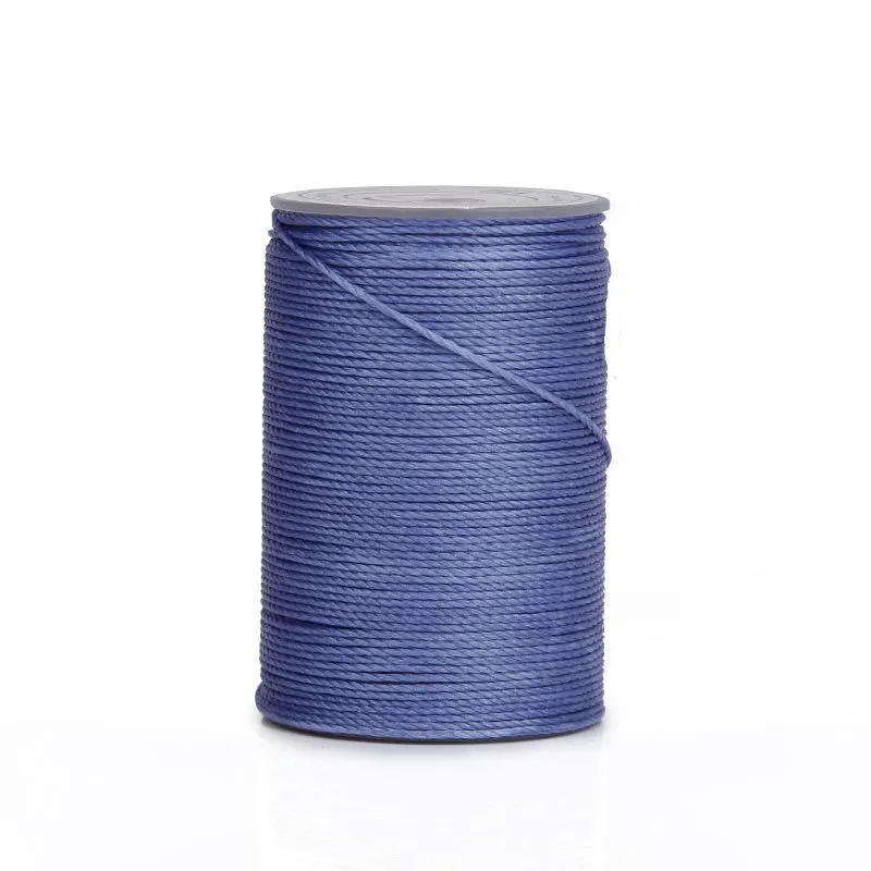 Description Picture 6 of item0.35 -0.45 -0.55 - 0.65mm 63colors Polyester Waxed Line Leather Craft Sewing Wax Thread Cord Round Leather Sewing Wax Thread DIY