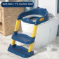 Blue PU Cushion
