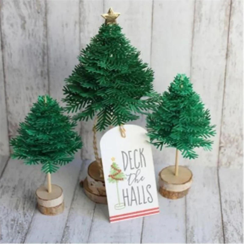 Description Picture 3 of itemDiy Paper Craft Gift Handmade Christmas Tree Metal Die Cutting Dies Scrapbooking Embossing Folder Suit for Cutting Machine