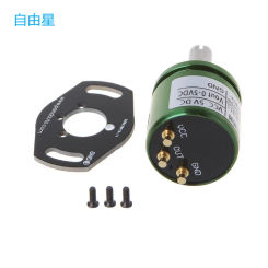 Angle Sensor Hall Effect Potentiometer Analog Transducer Rotation Displacement Non Contact Instrument DC 5V Dropshipping