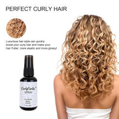 Curl Reset Spray Hair Booster Non-Sticky For Curly Wavy Hair Strong Hair Styling Gel Care And Moisturizing Fixature