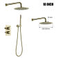 Brushed gold-10inch