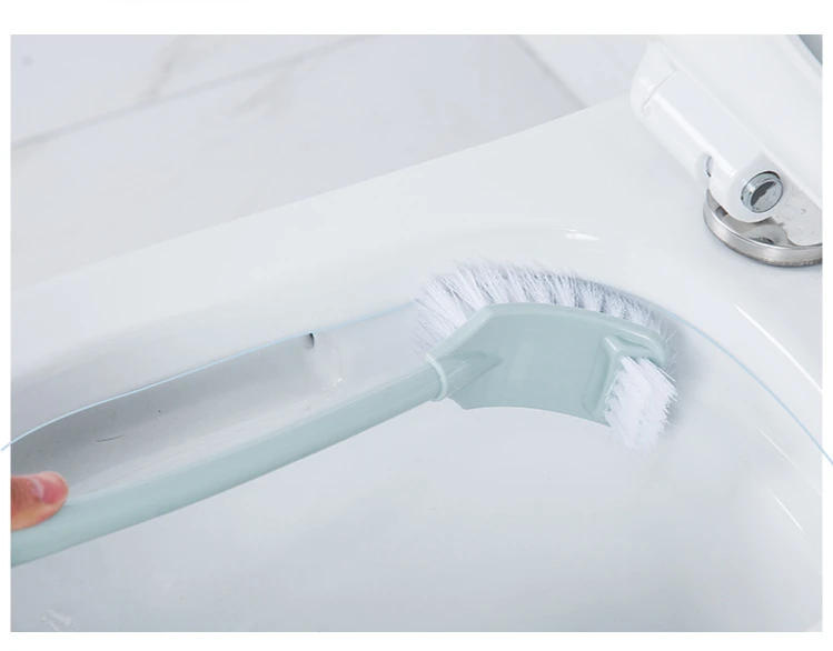 Description Picture 3 of itemHand Held Double-sided Long Handle Gap with Seat Toilet Brush No Dead Corner Toilet Environmental Protection Brush Toilet Clean