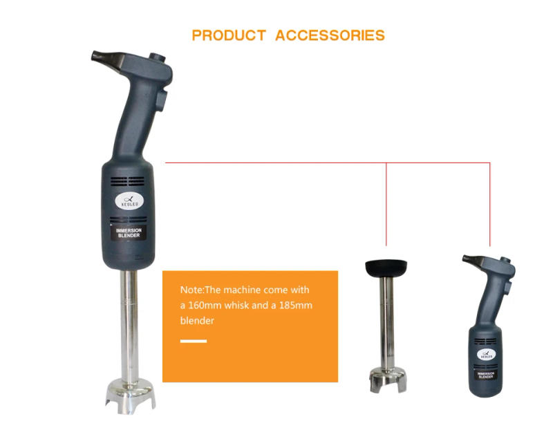 Description Picture 3 of itemXEOLEO 220W Electric Blender Stainless Steel Commercial Food Blender for Kitchen Handheld Mixer Home Appliance Cream blender