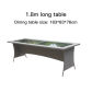1.8m long table