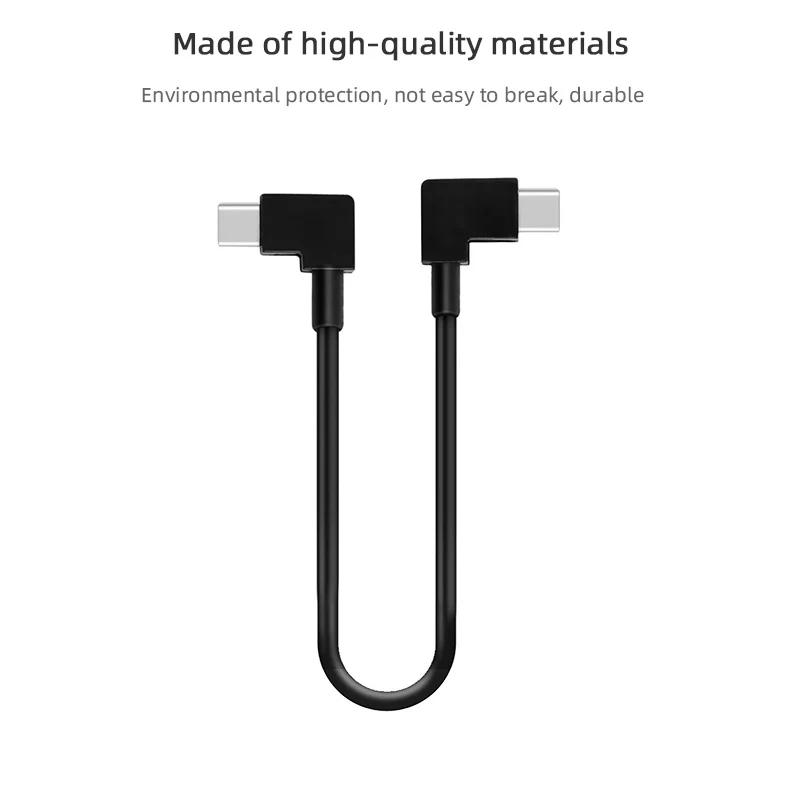 Description Picture 3 of itemData Cable for DJI MINI 4K/Mini 2/Mavic 3/Air 2/2S Drone 30cm Connect Cable Type-C to Type-C Micro-USB IOS Connector for Phone