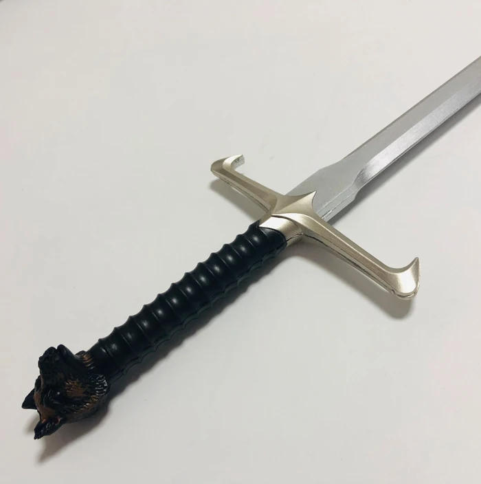 Description Picture 4 of item1:1 Sword Weapon Movie Cosplay Sword Prop Role Play Gift Safety PU Winter Frost Sword 104cm