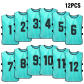 Lake blue 12pcs