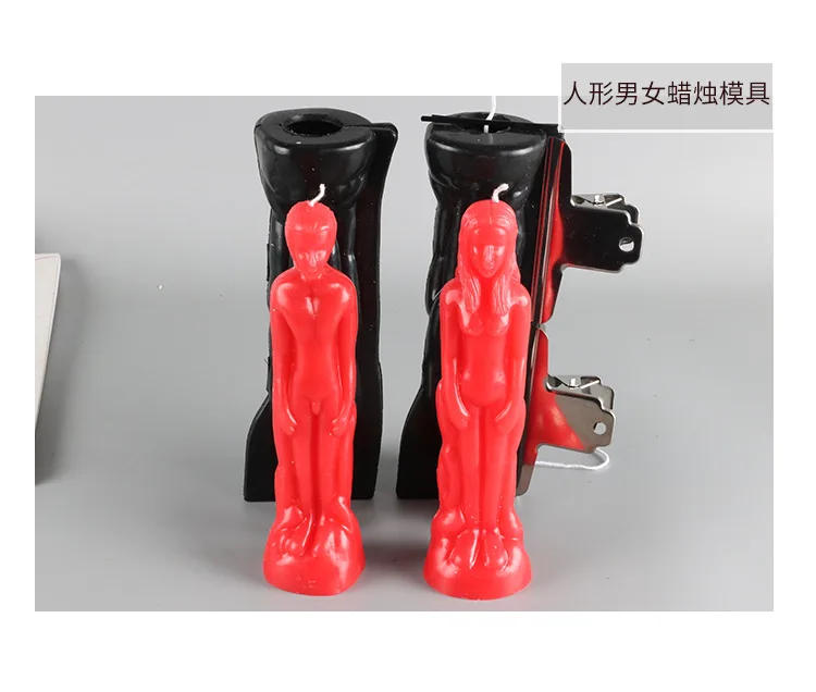 Description Picture 2 of itemDIY Candle Mold Humanoid Candle Mold Men and Women Shape Candle Making Supplies Plaster Mold Resin Mold Fondant Tools Soap Mold