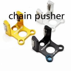 Folding bicycle chain pusher chain tensioner for brompton bike speed upgrade accessories gold silver black
