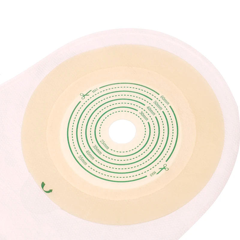 Description Picture 5 of item10Pcs One-piece Colostomy Bags Disposable Ostomy Drainable Single Tie Pouch Kit