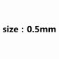 0.5mm(10meters)