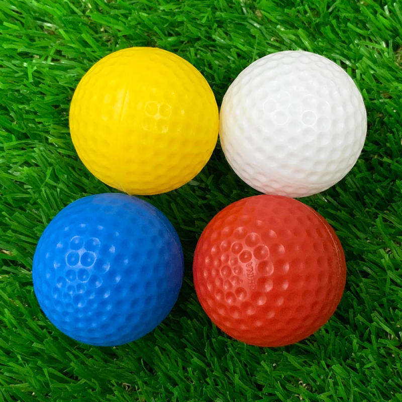 Description Picture 4 of item12Pcs Hollow Plastic Indoor Practice Golf Balls For Kids