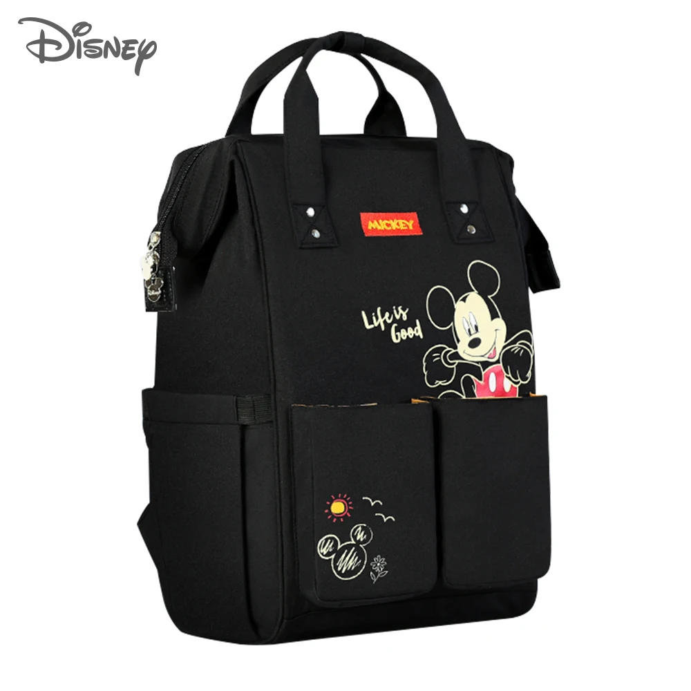 Description Picture 3 of itemNew Iconic Brand Minnie Mickey Diaper Bag Backpack Mummy Maternity Stroller Bag Large Capacity Baby Nappy Changing Bag Organizer