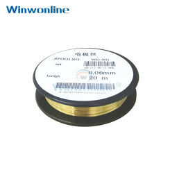 1Roll 0.1mm/0.08mm/0.06mm Electrode Wire 20Meters/Roll For copier Kyocera Canon Xerox Brother EPSON Ricoh Lexmark Fujitsu Dell