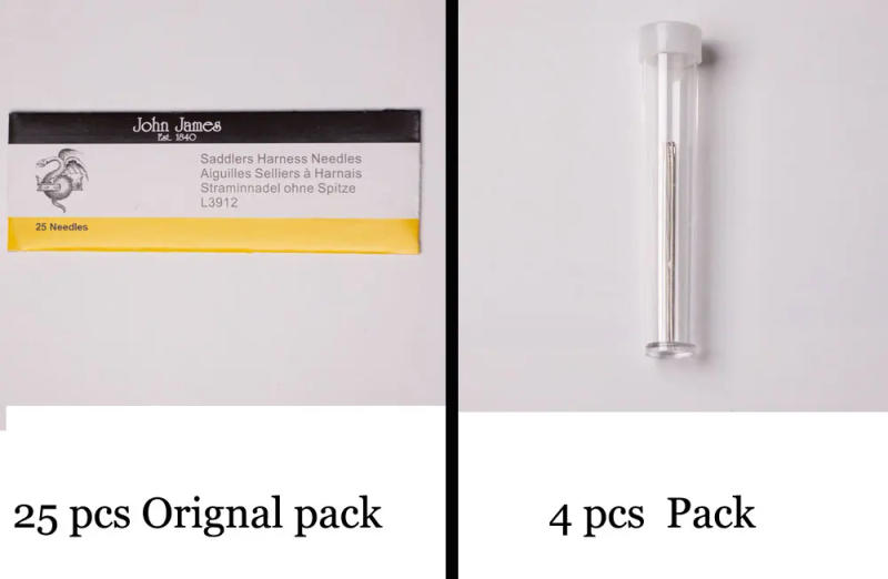 Description Picture 2 of itemJunetree John James Saddlers Harness Needle Round point  JJ needle work good quality Assorted Hand Sewing Needle leatherCraft