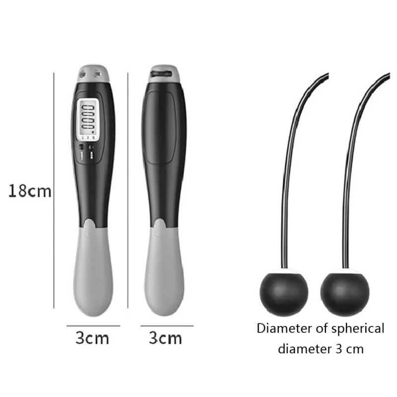 Description Picture 6 of item1PC Wired Wireless Jumping Rope Digital Calorie Counter Sport Fitness Exercise Rope Body Building Crossfit Cordless Skip Ropes