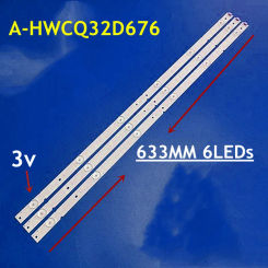 633mm LED Backligt Strip A-HWCQ32D676 For LC-32LE185M LC-32LE260M  LC-32LE263M  LC-32LE265ML LC-32LE2651-TT