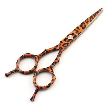 Professional JP 440c 5.5 '' Leopard ceramics scissor hair scissors cutting barber haircut thinning shears hairdressing scissors