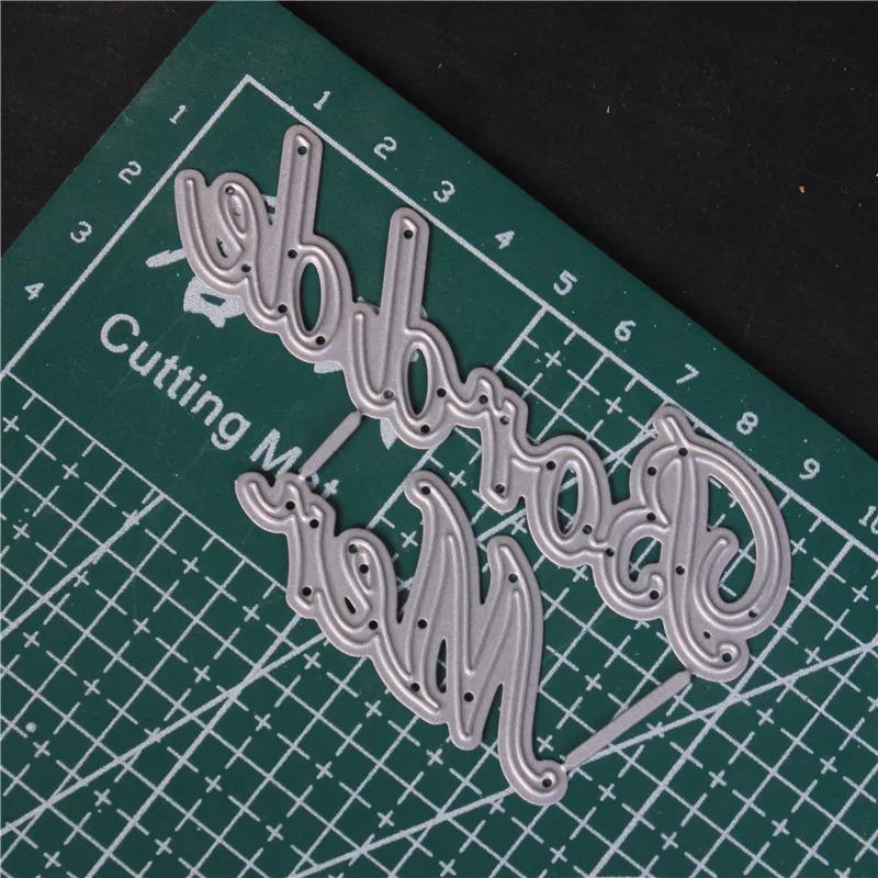 Description Picture 3 of itemFrench word Metal Cutting Dies for Diy Scrapbooking Die Cut New 2018 Cuts for Paper Card Making Craft Embossing I love you