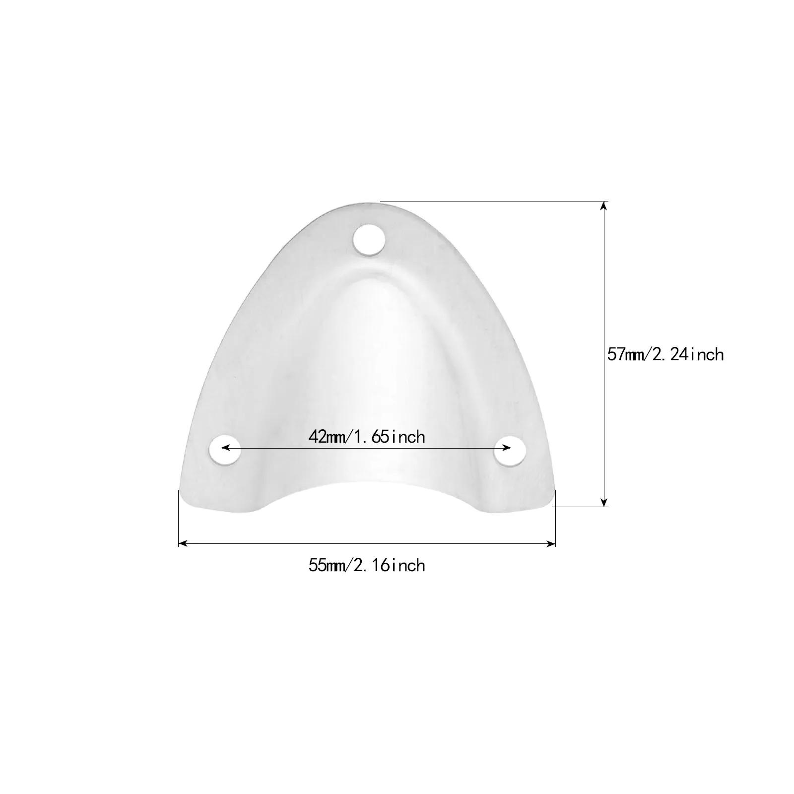 Description Picture 3 of item1Pc Marine Grade Stainless Steel Midget Clam Shell Wire Cable Vent Cover Hose for Rowing Boats Marine Yacht Surfing Water Sports