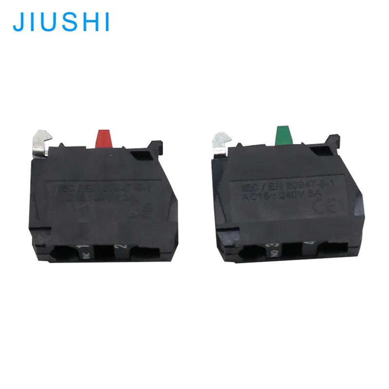 Description Picture 4 of itemZBE-102 Red 1NC Push button switch XB4 accessory base support ZBE-101 Green 1NO