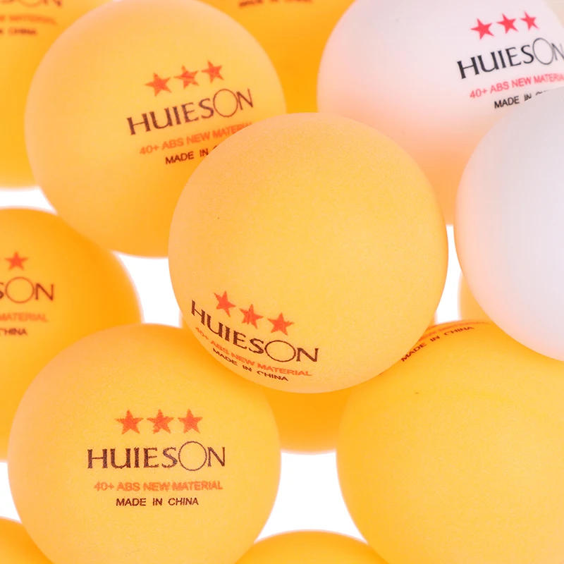 Description Picture 5 of item10pcs New Material Table Tennis Ball 40+mm Diameter 2.8g 3 Star ABS Plastic Ping Pong Balls for Table Tennis Training