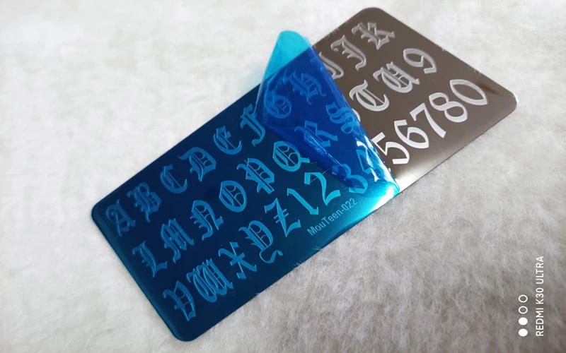 Description Picture 3 of itemIconic Brand New Cartoon Figure Nail Stamping Plates Cute Ear Stamping Plate Mouse Character Nail Art Templates #064