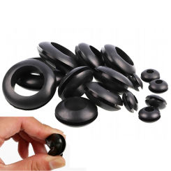 2/5/20px Rubber Grommet 20mm Blanking Hole Wiring Cable Gasket Rubber Seal Assortment Set For Protects Wire Cable Hardware Tools