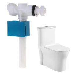 Pro Side Entry Inlet Valve 1/2\" Connect For Cistern Brass Shank Single Float