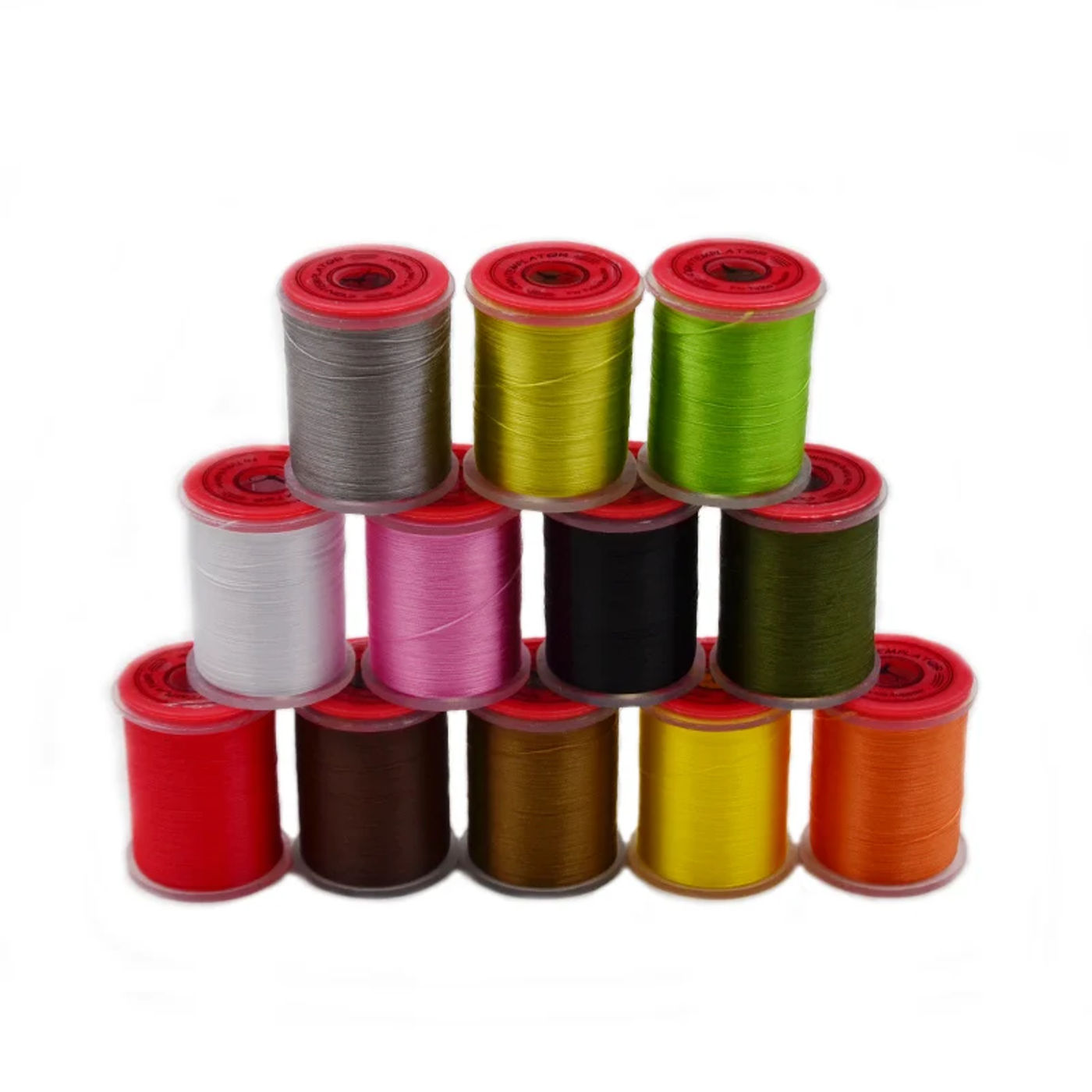 Description Picture 2 of itemCONTEMPLATOR 1pc 75D 260yards Fly Tying Thread 12optional Colors Flat Lightly Waxed Silky Smooth Tying Threads Standard Bobbin