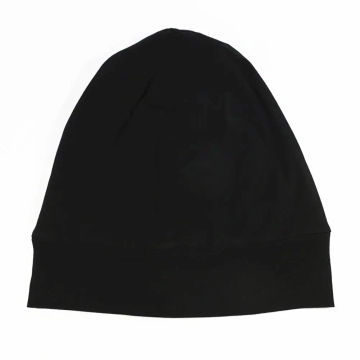 Women's Satin Solid Wide-brimmed Sleeping Hat Night Sleep Cap Hair Care Bonnet Nightcap For Women Men Unisex Cap