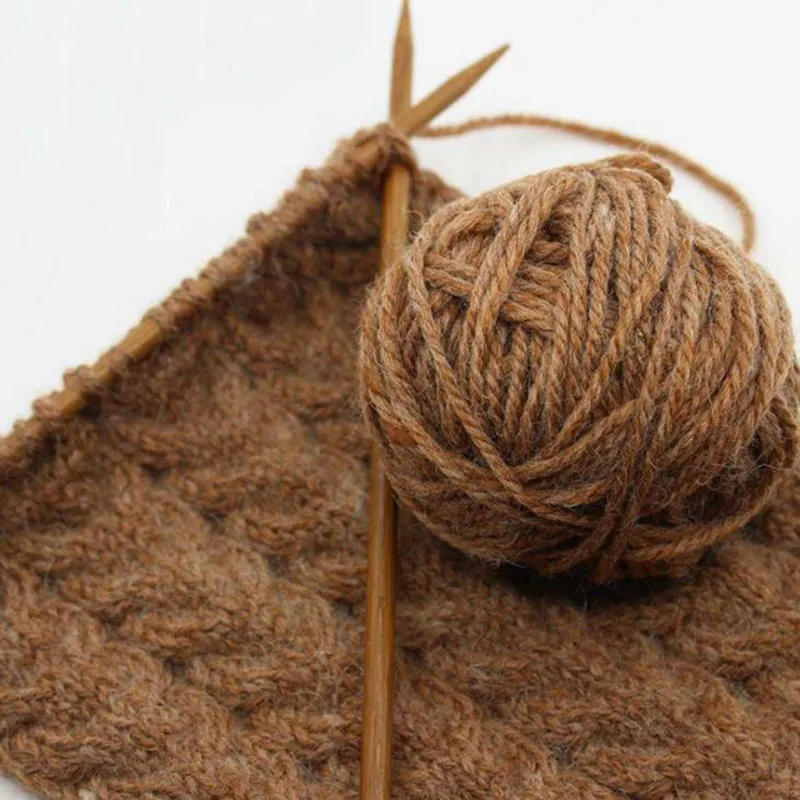 Description Picture 5 of itemThick Yak Cashmere wool Yarn For Knitting Crochet Sweater Scarf Merino Blended Wool Thread knitted High Quality Yarn