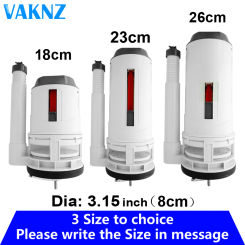 3inch(8cm) big diameter outlet drain Toilet tank fittings valve Dual-flush toilet valve Suitable for one-piece toilet