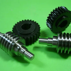 1M  27Teeths Ration-1:27  Metal worm gearing reducer fitting nylon turbine gear