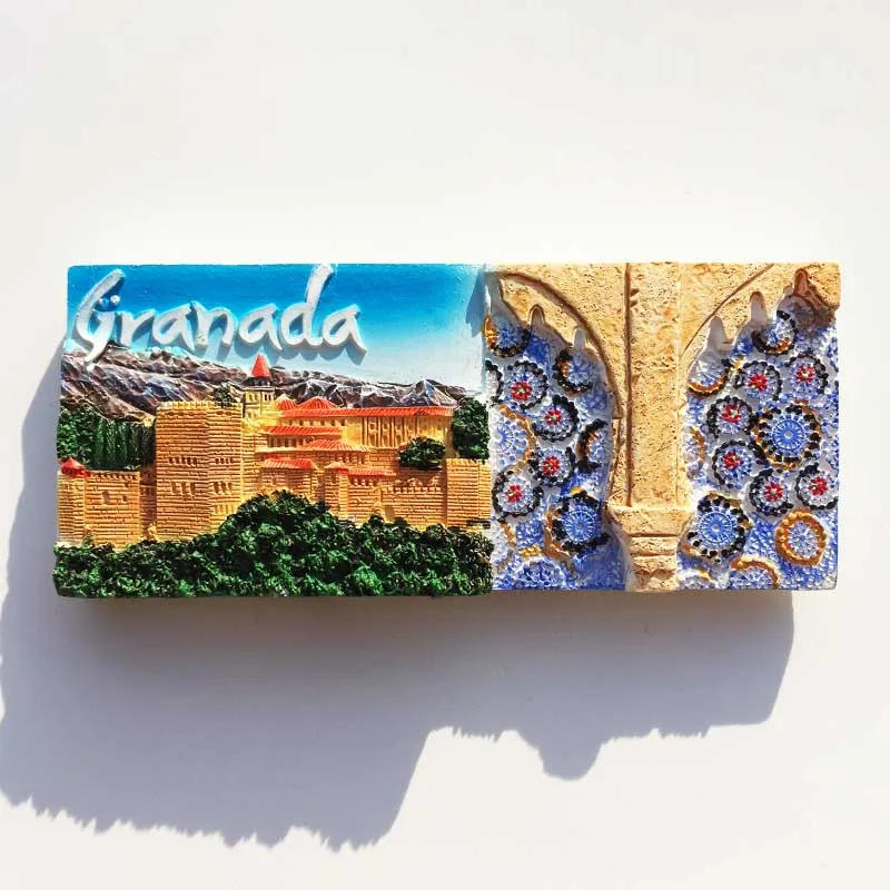 Description Picture 2 of itemSpanish Fridge Magnets Toledo La Catedra Cathedral Malaga Montserrat Magnetic Refrigerator Stickers Tourist Souvenirs Idea Gifts