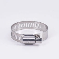 5 PCS Hose Clamp 27-51mm 1-1/4" 1-1/2" 1-3/4" 2" 304 Stainless Worm Drive  Spring Clip Water Fuel Line Homebrew