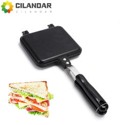 Gas Mini Sandwich Maker Iron Bread Toast Breakfast Machine Waffle Pancake Baking Barbecue Toaster Oven Mold Grill Frying Pan