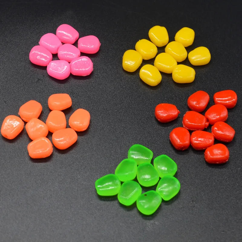 Description Picture 3 of itemFreshwater Fishing Lure Grass Carp Bait Artificial Live Float Corn Grain Lures Lot 30 Pieces Like Maize