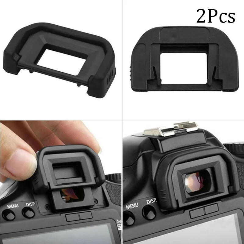 Description Picture 2 of item2pcs Viewfinder Eyepiece Eyecup Protective Cover For Canon 600D 550D 500D 450D 400D 350D 300D 1100D 1000D