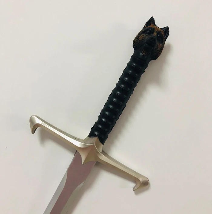 Description Picture 3 of item1:1 Sword Weapon Movie Cosplay Sword Prop Role Play Gift Safety PU Winter Frost Sword 104cm