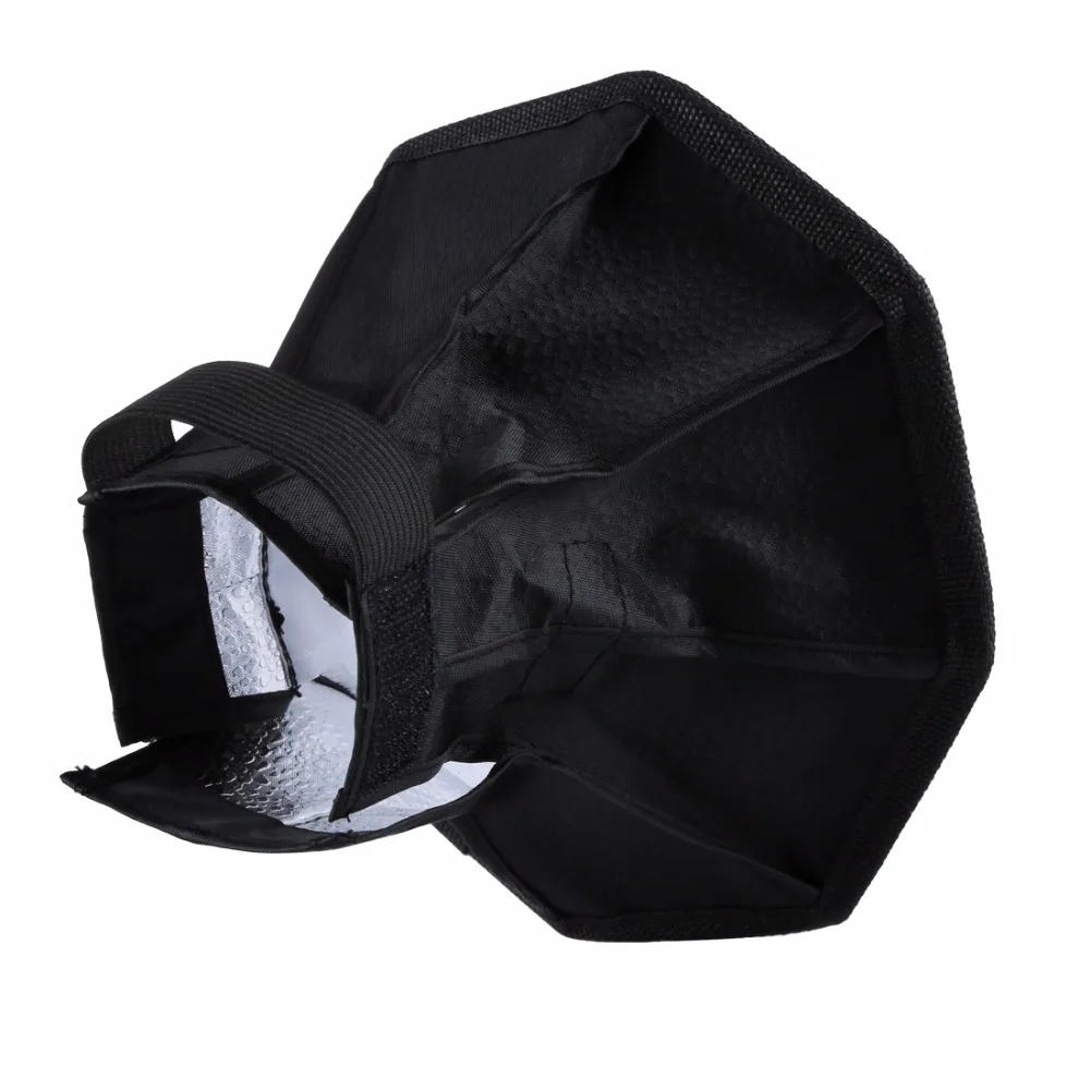 Description Picture 4 of item20cm Softbox Universal Octangle Style Foldable Flash Light Diffuser Octagon Speedlight Diffuser Softbox Soft Box for Canon Nikon