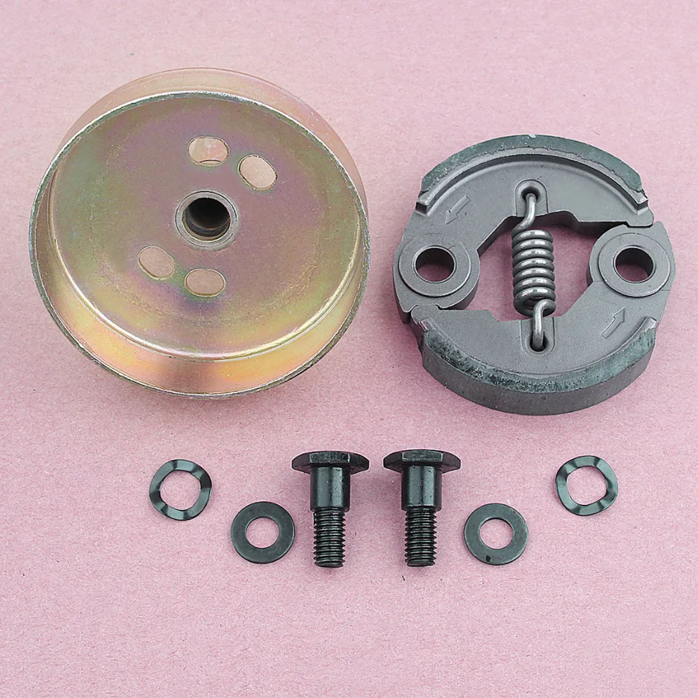 Description Picture 3 of item9T Clutch Kit For HONDA GX31 GX35 1.3HP Small Engine Brush cutter Grass Trimmer Parts