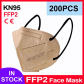 Gold 200PCS