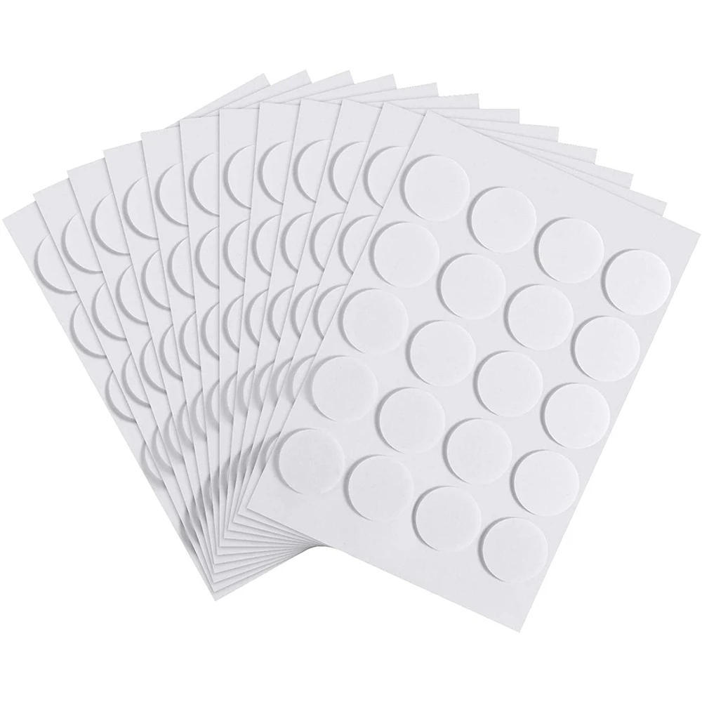 Description Picture 3 of item100Pcs/5 Sheets Candle Wick Stickers Wax Making Tools Heat Resistance Double-sided Stickers For Gypsum Candle Making Supplies