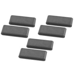 FS 23.5*6.5*15mm 23.5x6.5x15mm 19.5mm 18.5mm Inner Length Ni-Zn Filter Coil Inductor Computer 14P PFC Cable Flat Magnetic Core