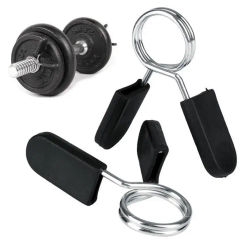 1Pair 28/30/50MM Spring Barbell Gym Clip Weight Bar Dumbbell Lock Clamp Collar Clips Gym Dumbbell Fitness Body Building 8