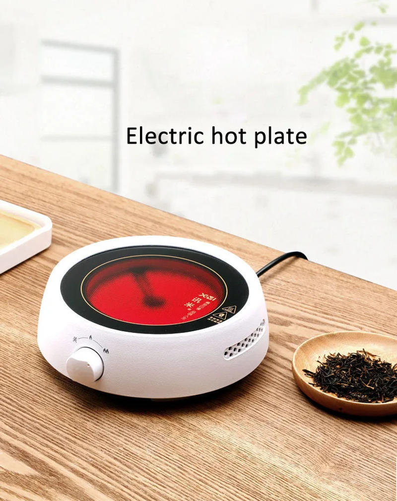 Description Picture 2 of item110V 220V Electric Stove Mini Electric Hot Plate Home Tea Maker For Coffee Milk Soup Heater Multifunctional Cooking Plate 800W